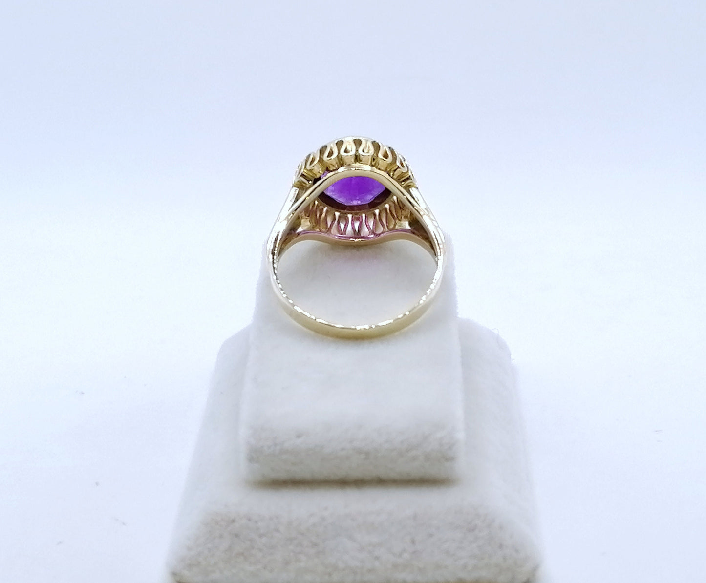Ring Gold 585er mit Amethyst Gr. 58