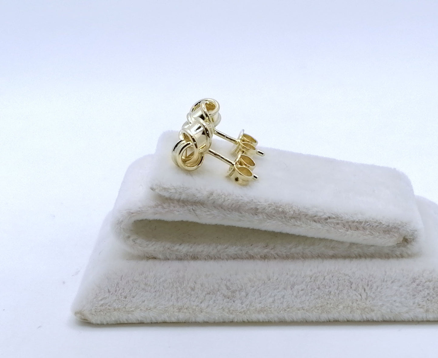 Ohrstecker Gold 585er Knotenform Gelbgold Ohrringe