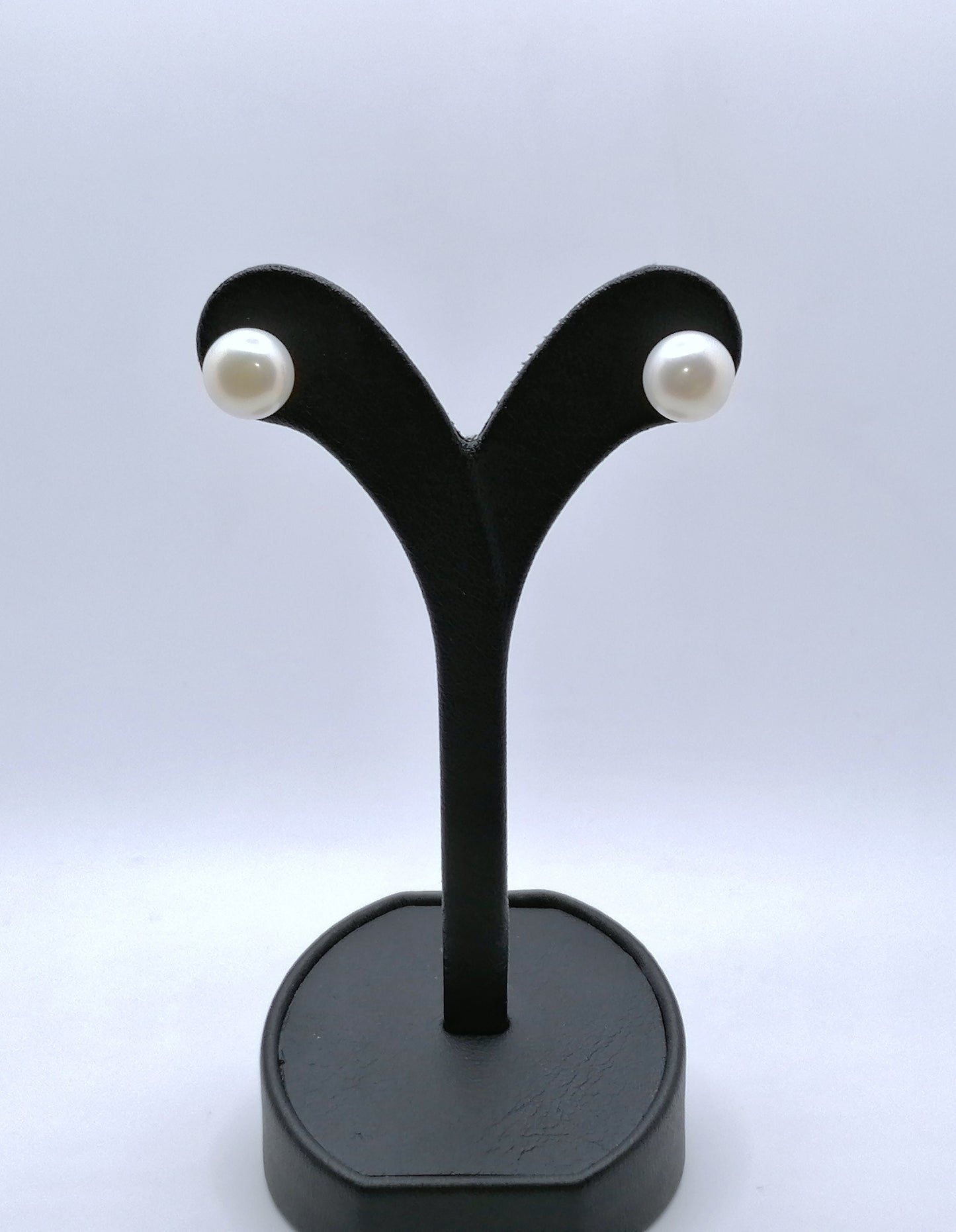 Ohrstecker 585er Gold mit Perlen Button
