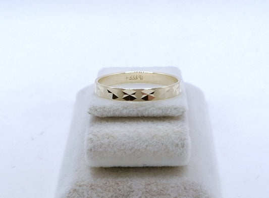 Ring Gold 333er Bandring Gr. 59