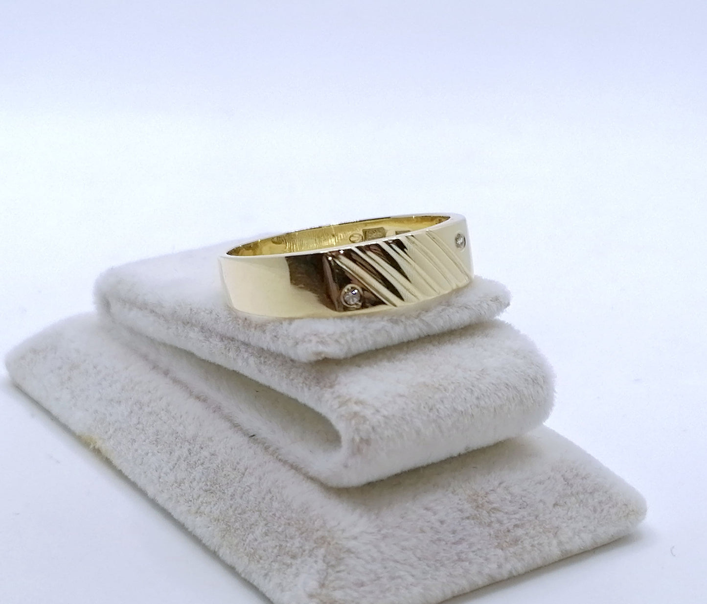 Ring Gold 585er Siegelring Gr. 66