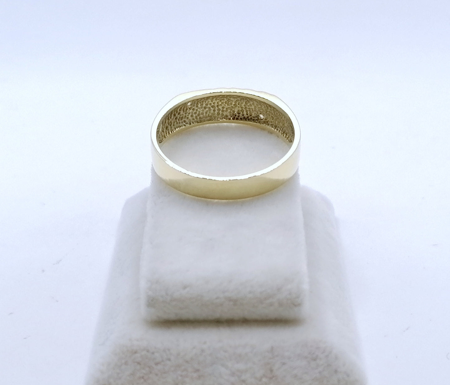 Ring Gold 585er Siegelring Gr. 66