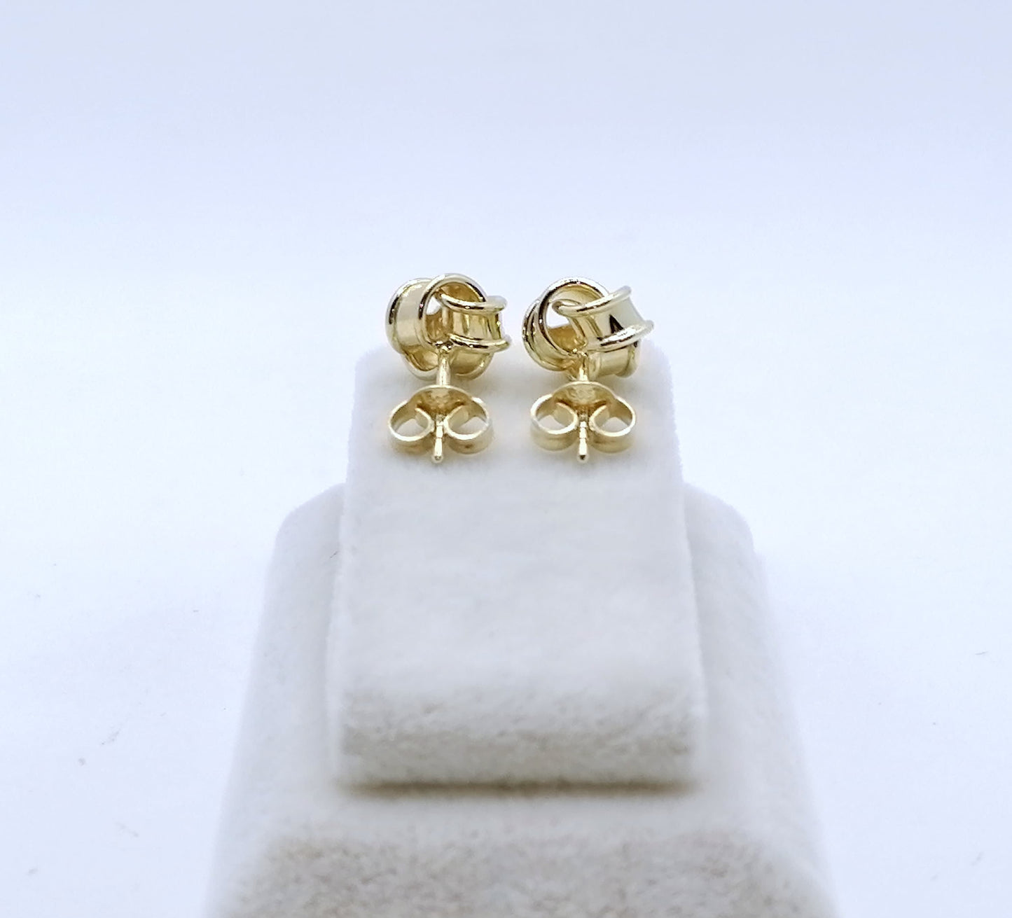 Ohrstecker Gold 585er Knotenform Gelbgold Ohrringe