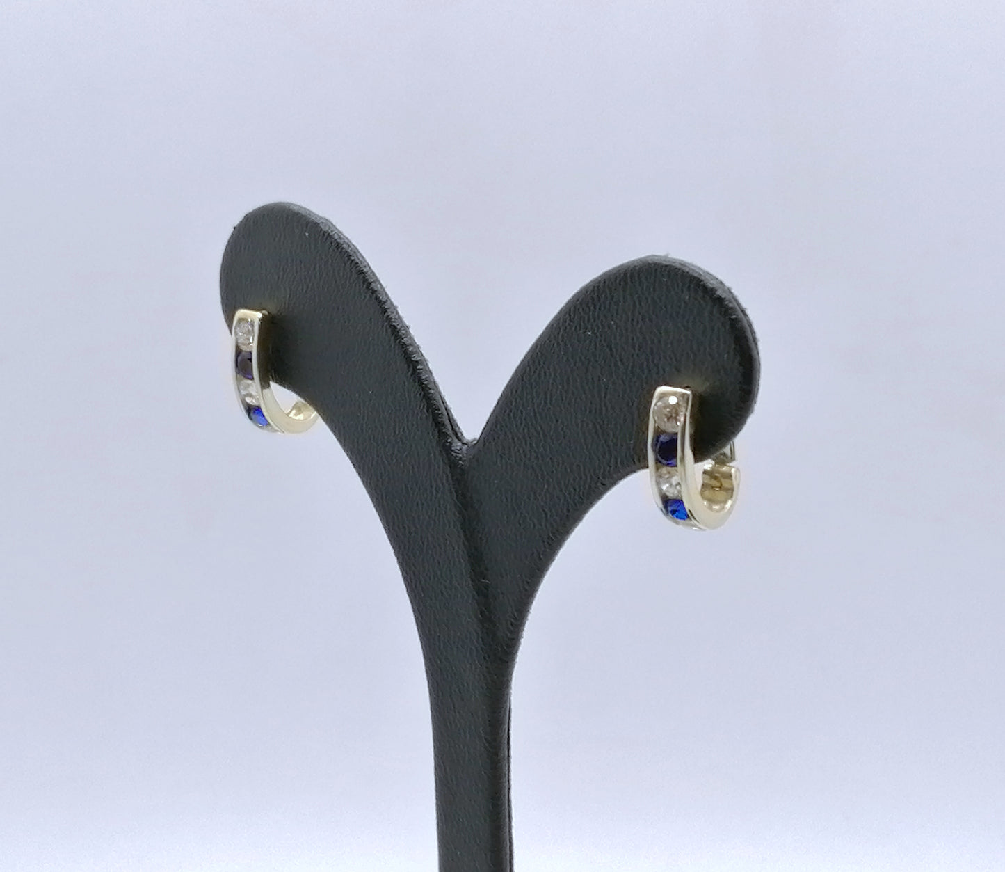 Ohrringe Gold 585er mit Zirkonia Gelbgold