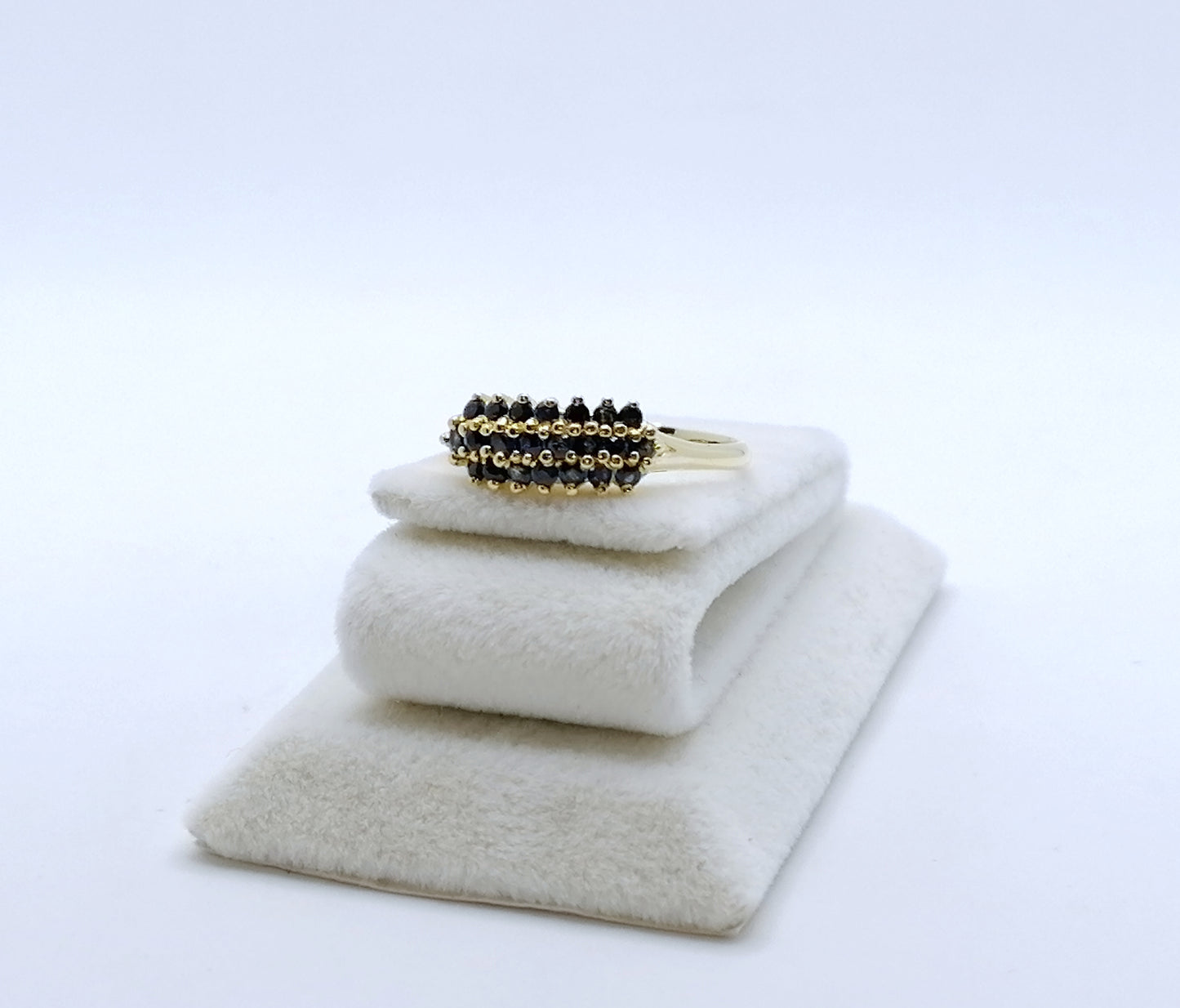 Ring Gold 750er mit Saphiren Gr. 58