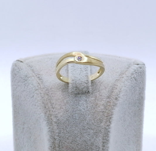 Ring Gold 333er mit Zirkonia Damenring Gr. 50