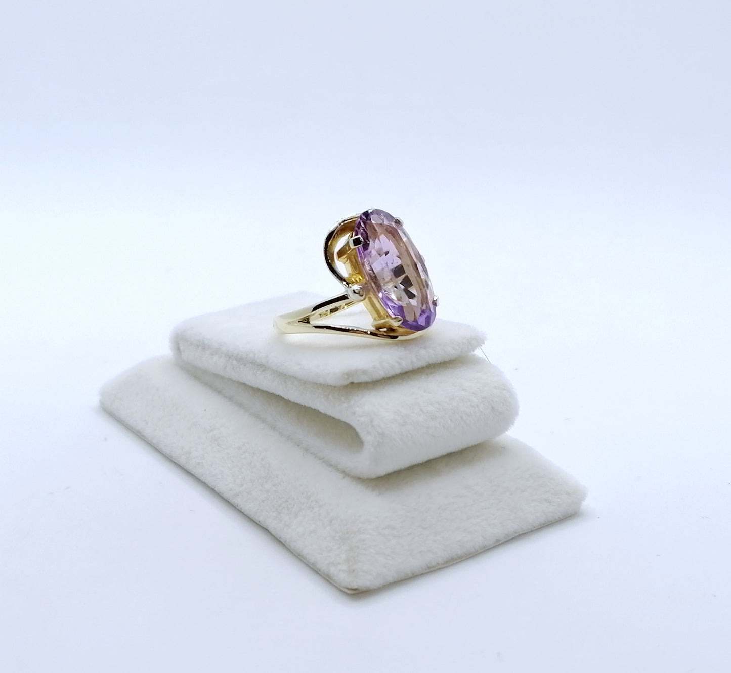 Ring Gold 585er mit Amethyst Gr. 53