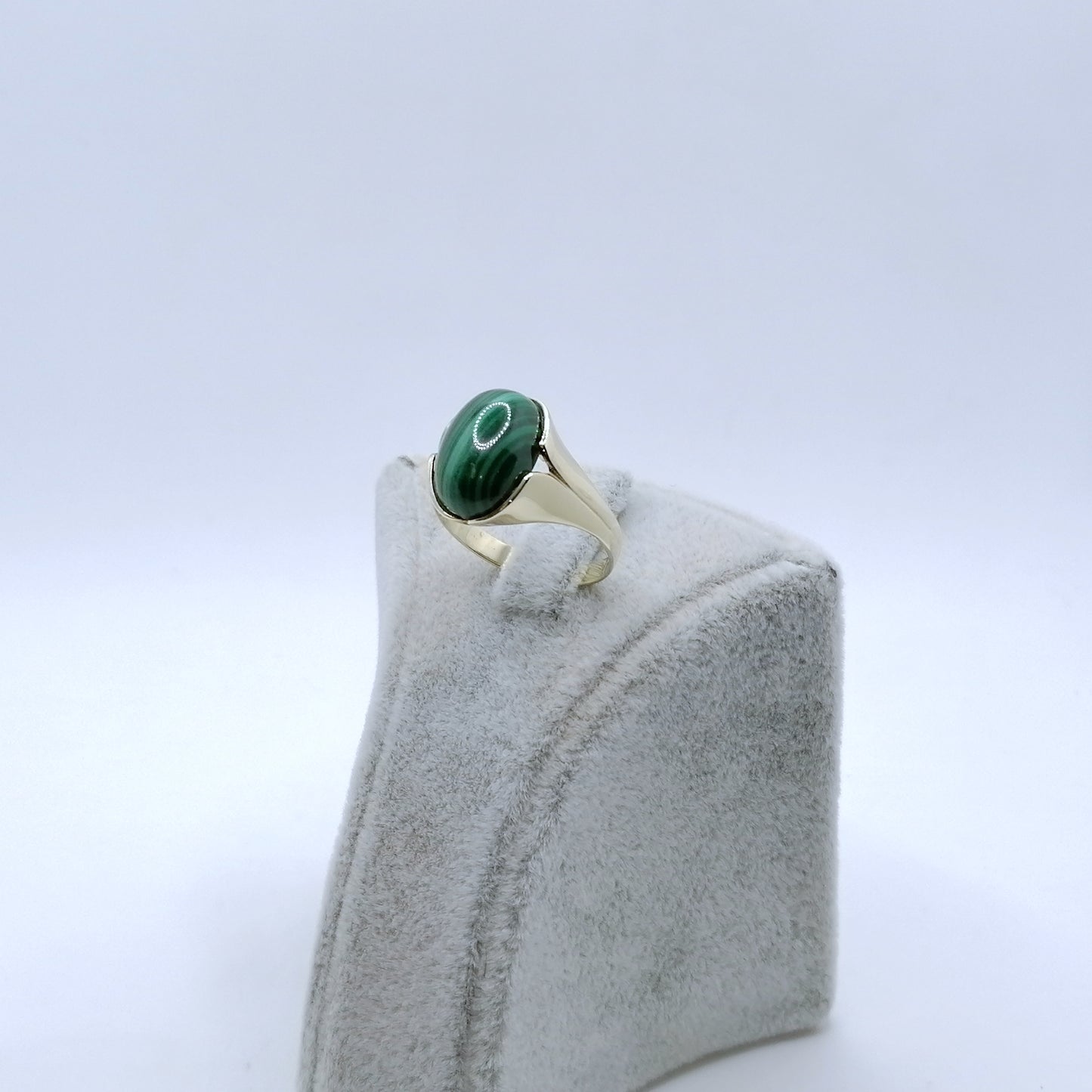 Ring Gold 333er mit Malachit