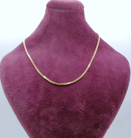 Halskette Gold 585er Venezianerkette