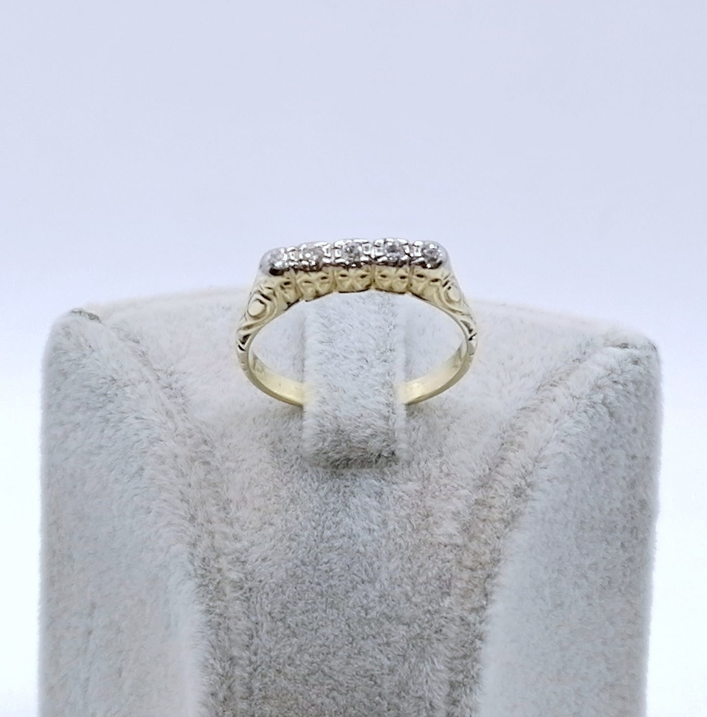 Ring Gold 585er mit Brillanten Gr. 57