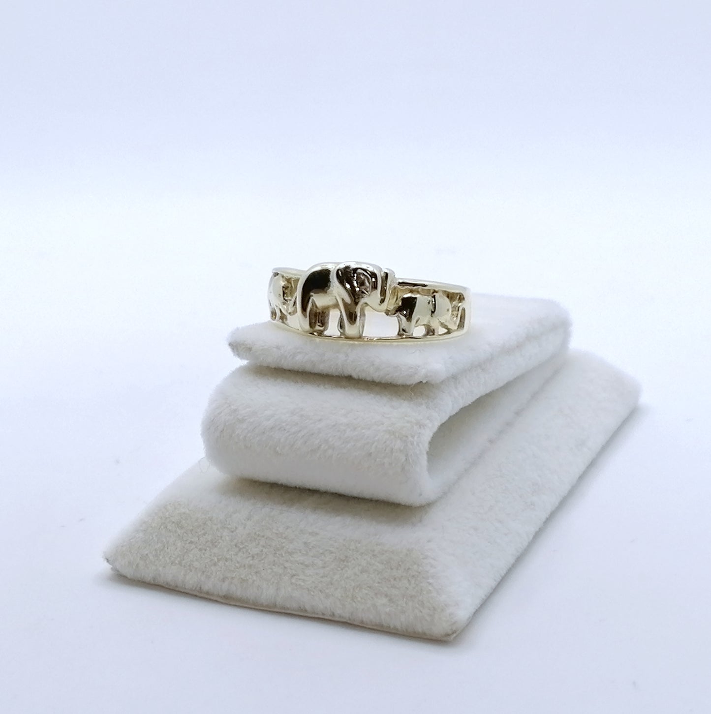 Elephanten Ring Gold 333er Gr. 59