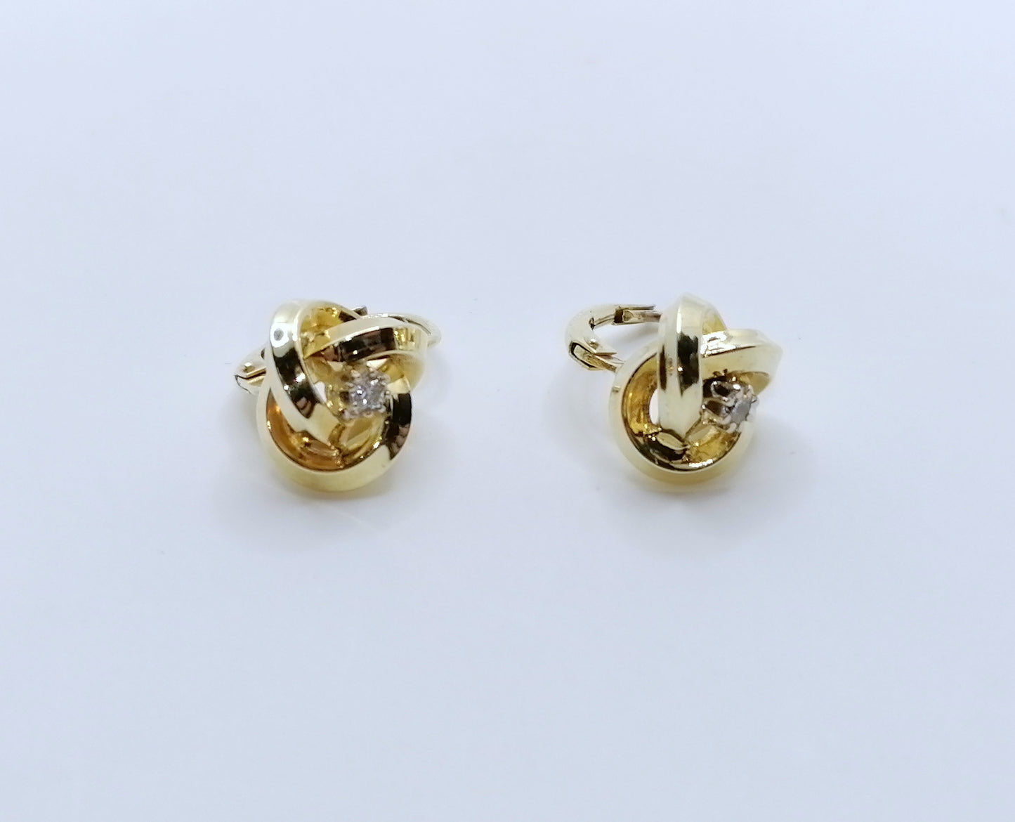 Ohrringe 585er Gold mit Brillanten