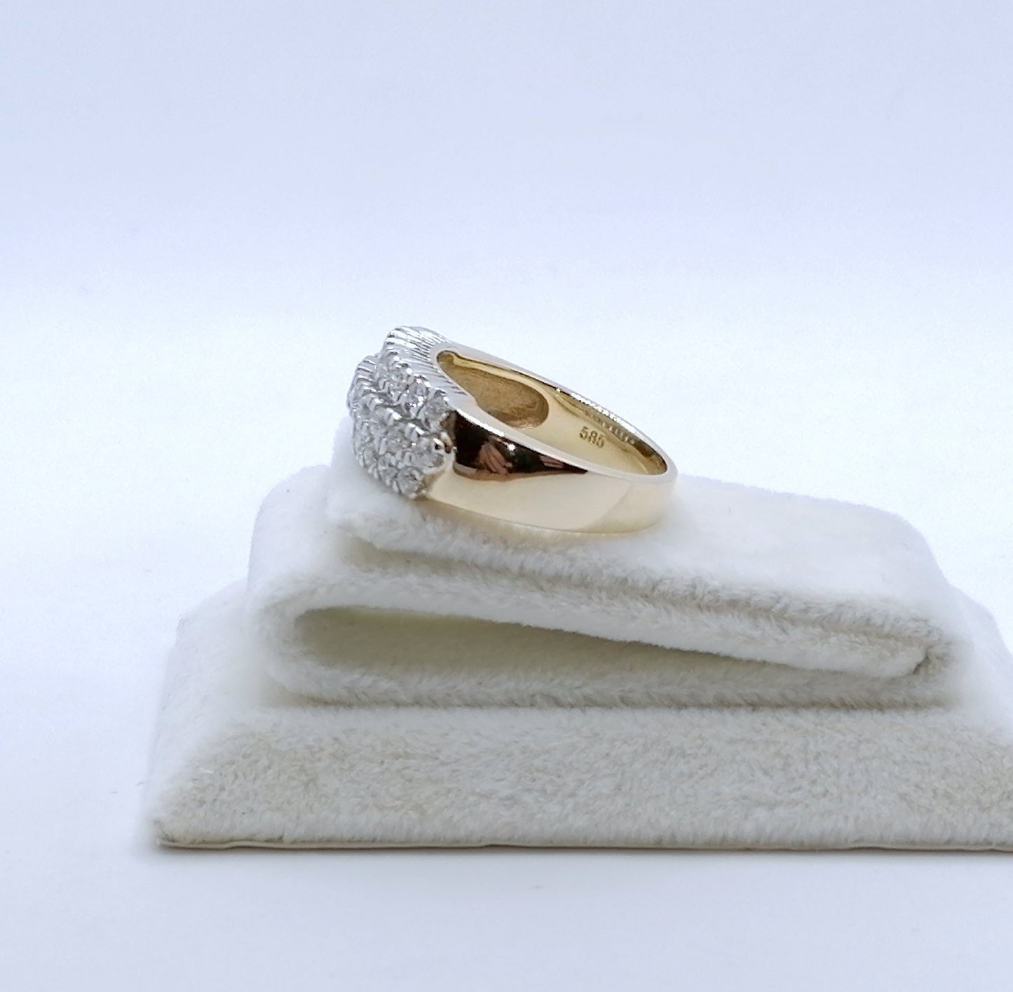 Ring Gold 585er mit Brillanten Gr. 57