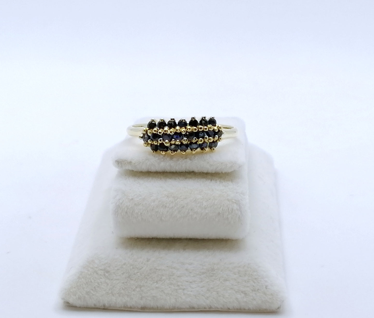 Ring Gold 750er mit Saphiren Gr. 58
