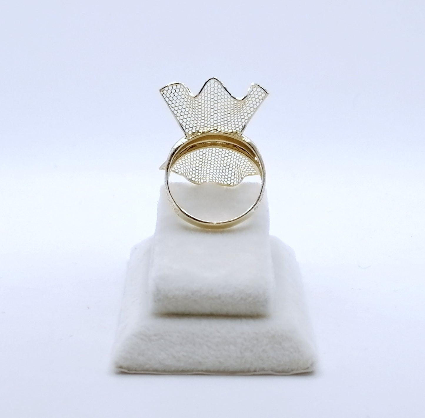 Ring Gold 585er prunkvoller Schleifenring Gr. 60