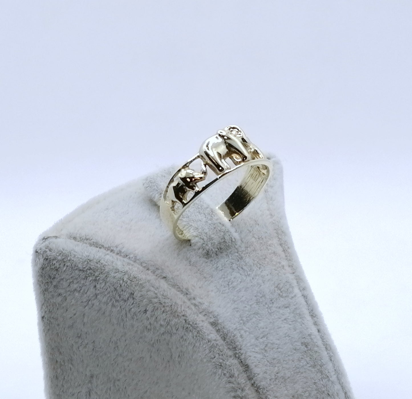 Elephanten Ring Gold 333er Gr. 59