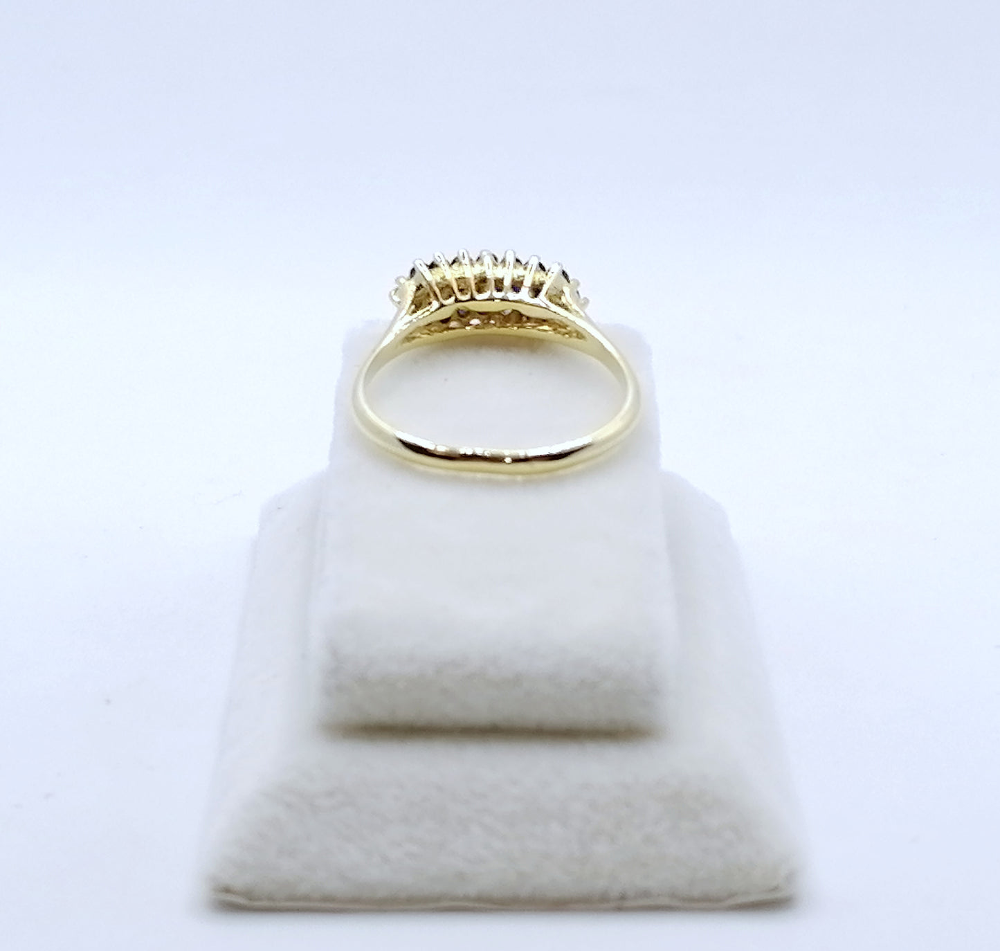 Ring Gold 750er mit Saphiren Gr. 58
