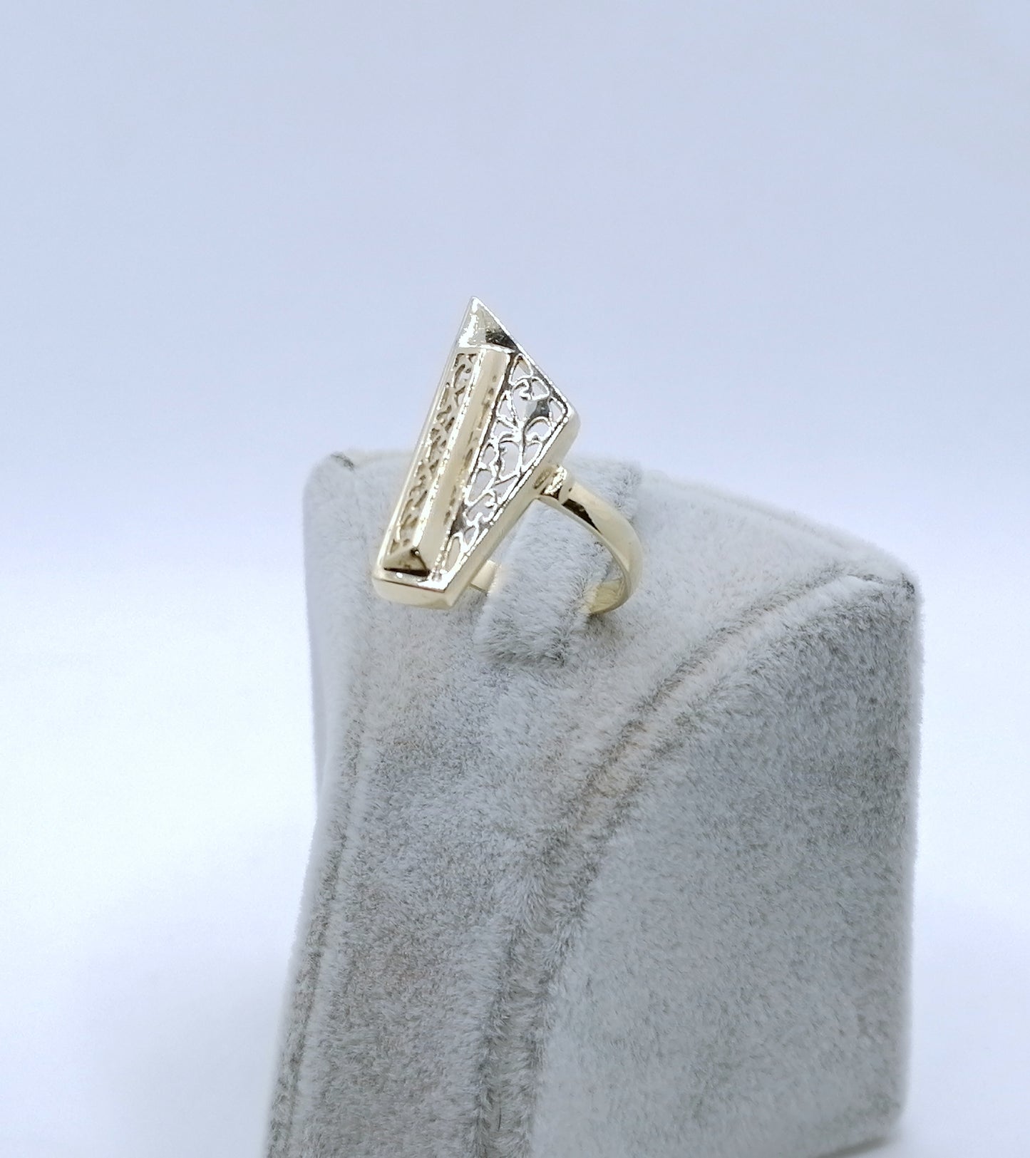 Ring Gold 585er prunkvoll Gr. 57