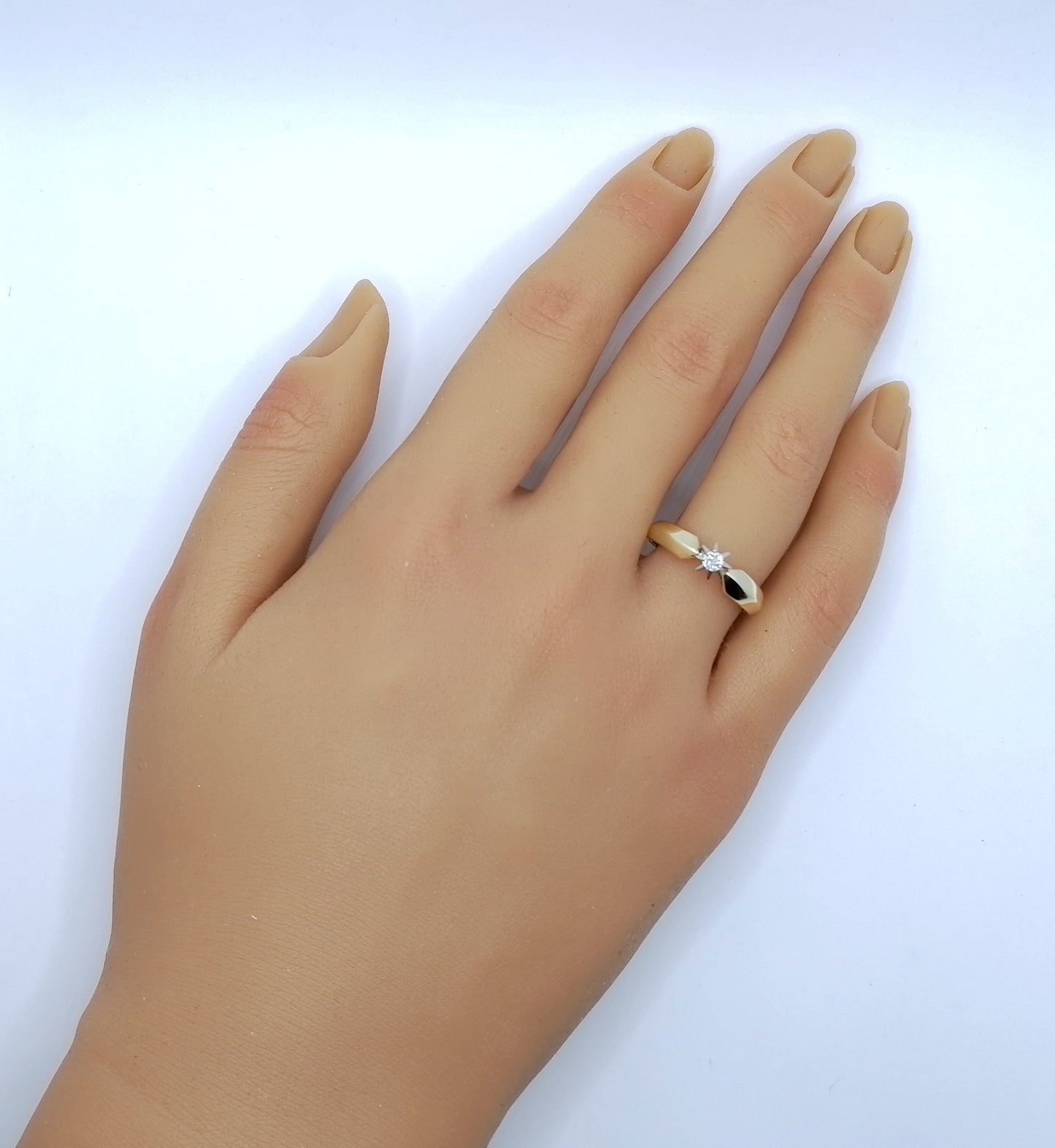 Ring Gold 585er Solitär Brillant