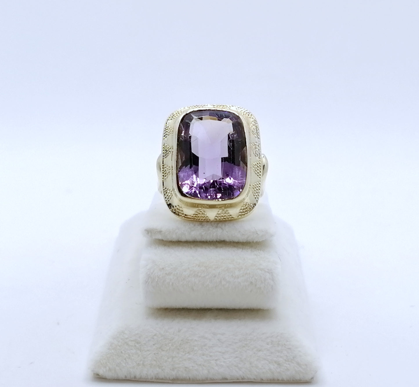 Ring Gold 333er mit Amethyst Gr. 57