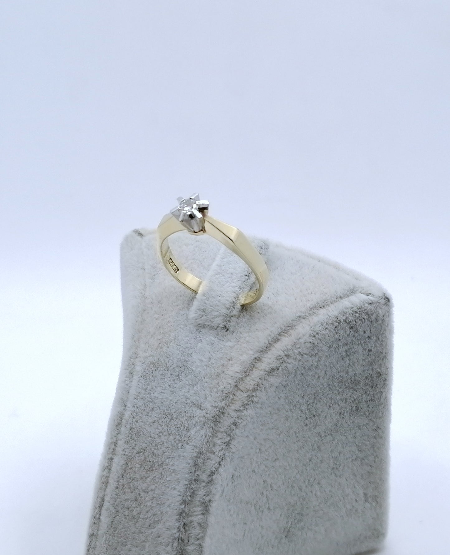 Ring Gold 585er Solitär Brillant