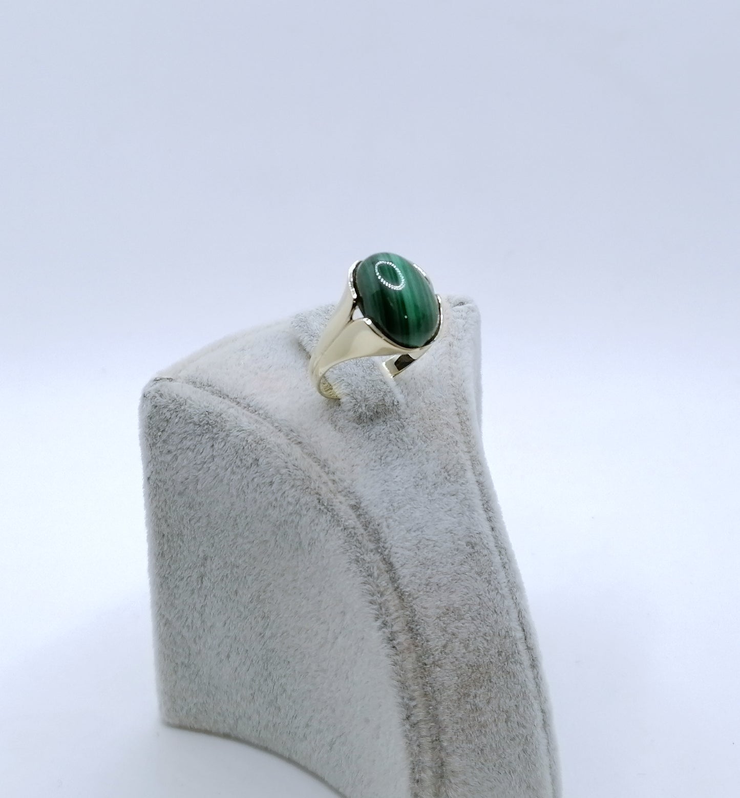Ring Gold 333er mit Malachit
