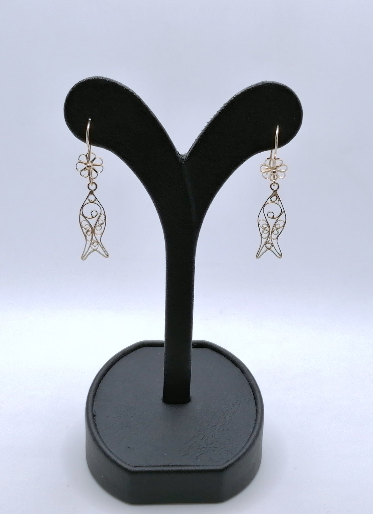 Ohrringe 585er Filigran Gelbgold