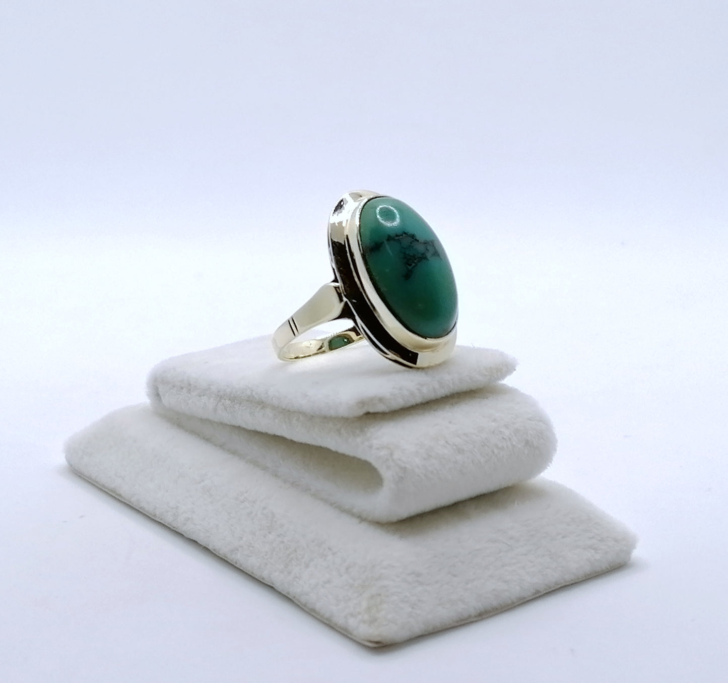 Vintage Ring Gold 333er mit Türkisstein