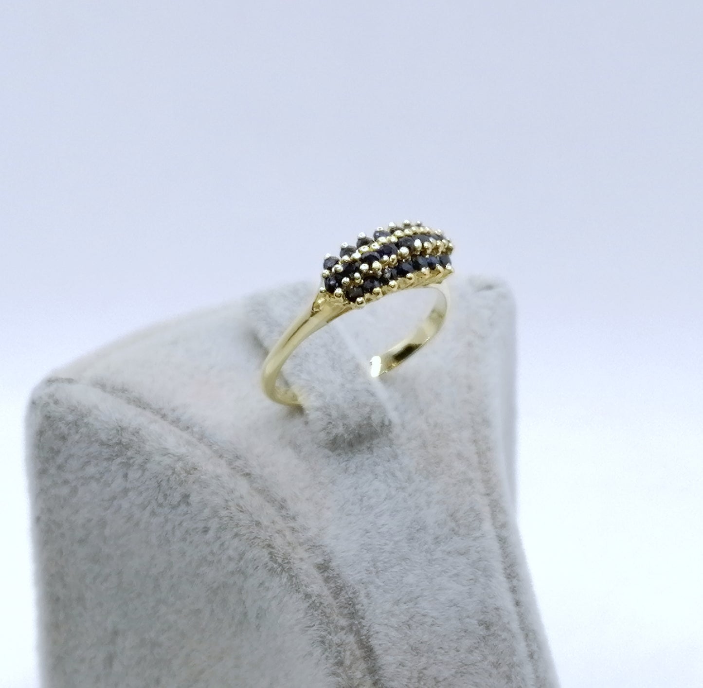 Ring Gold 750er mit Saphiren Gr. 58