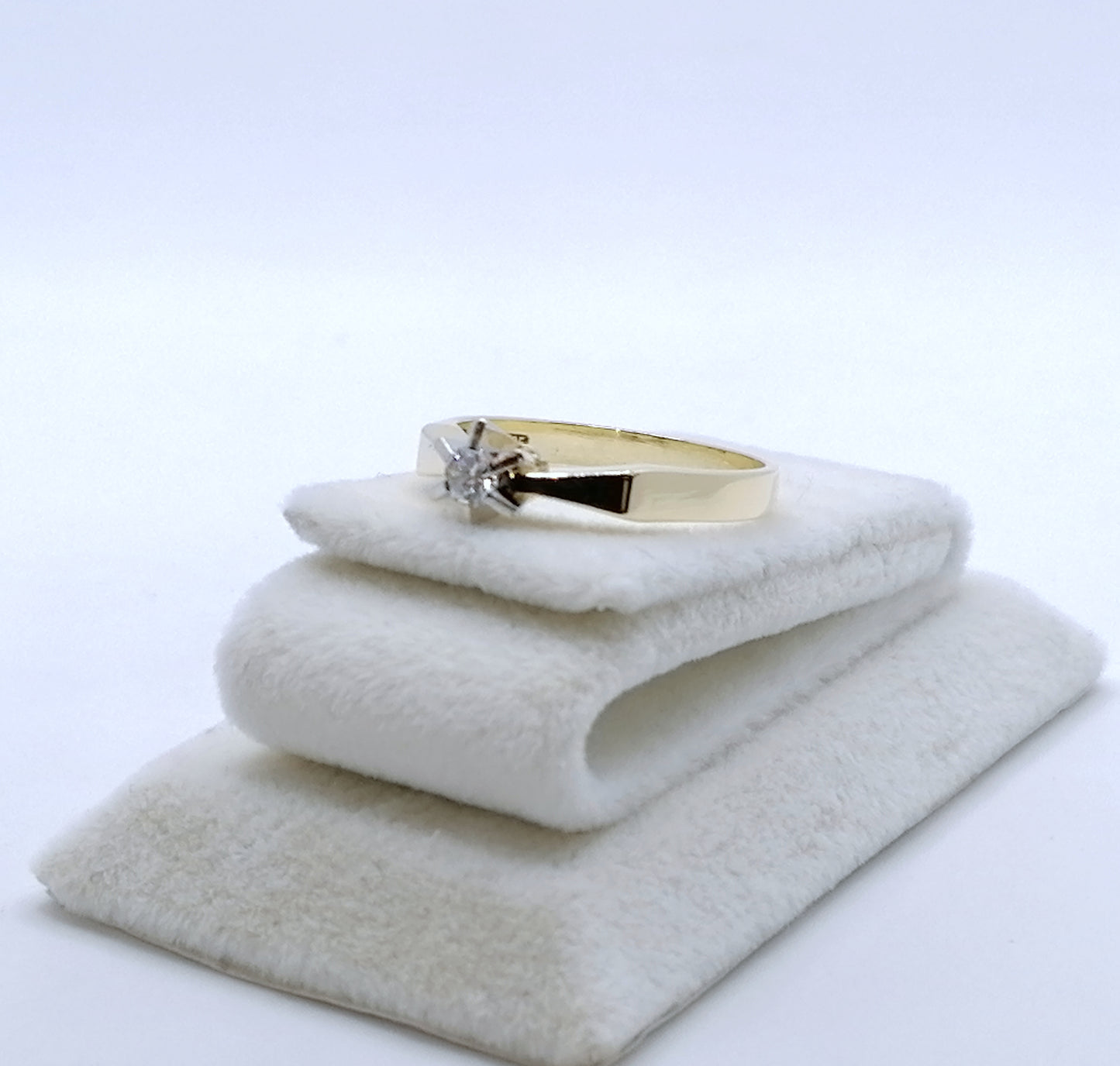 Ring Gold 585er Solitär Brillant