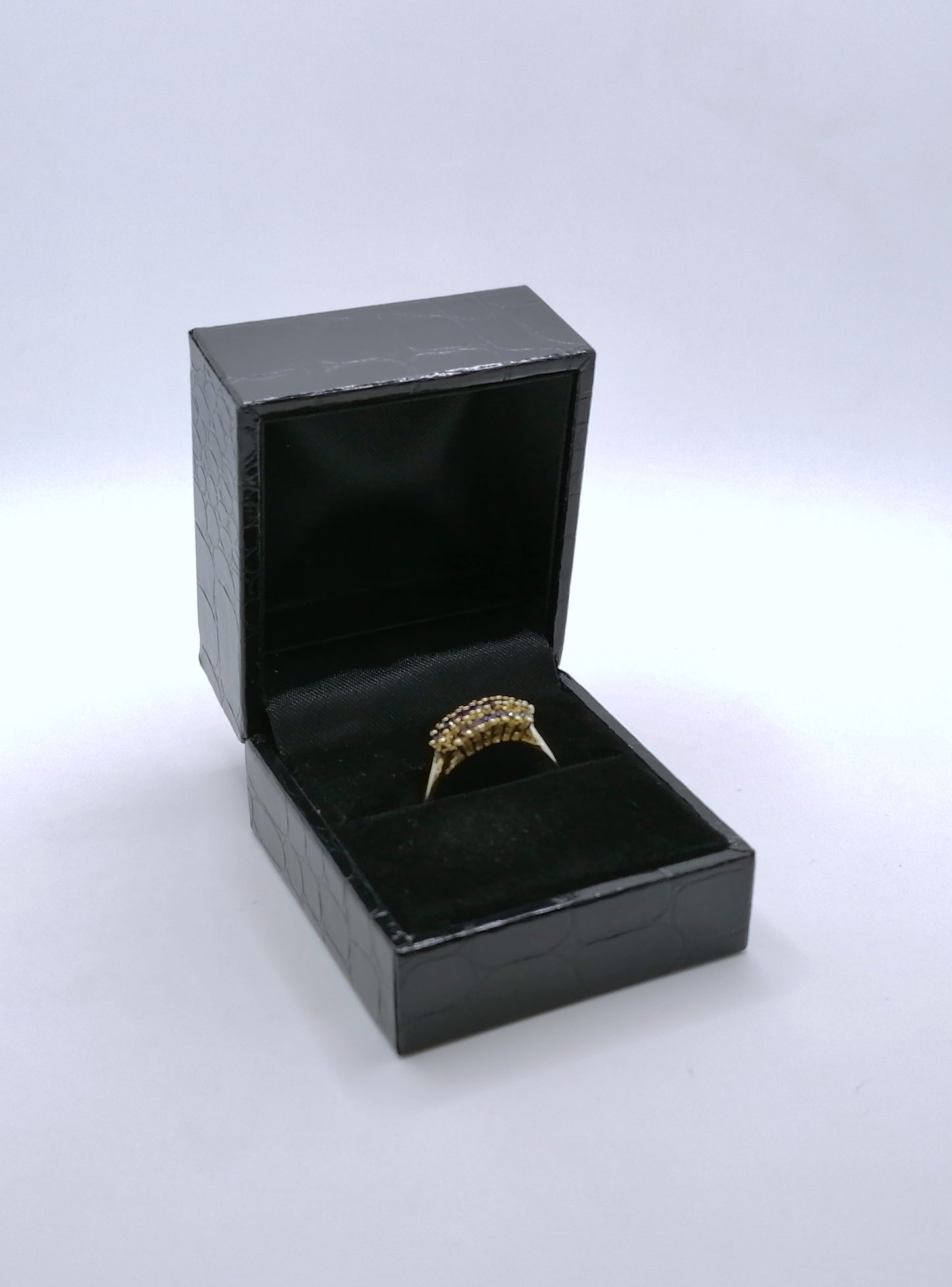 Ring Gold 750er mit Saphiren Gr. 58