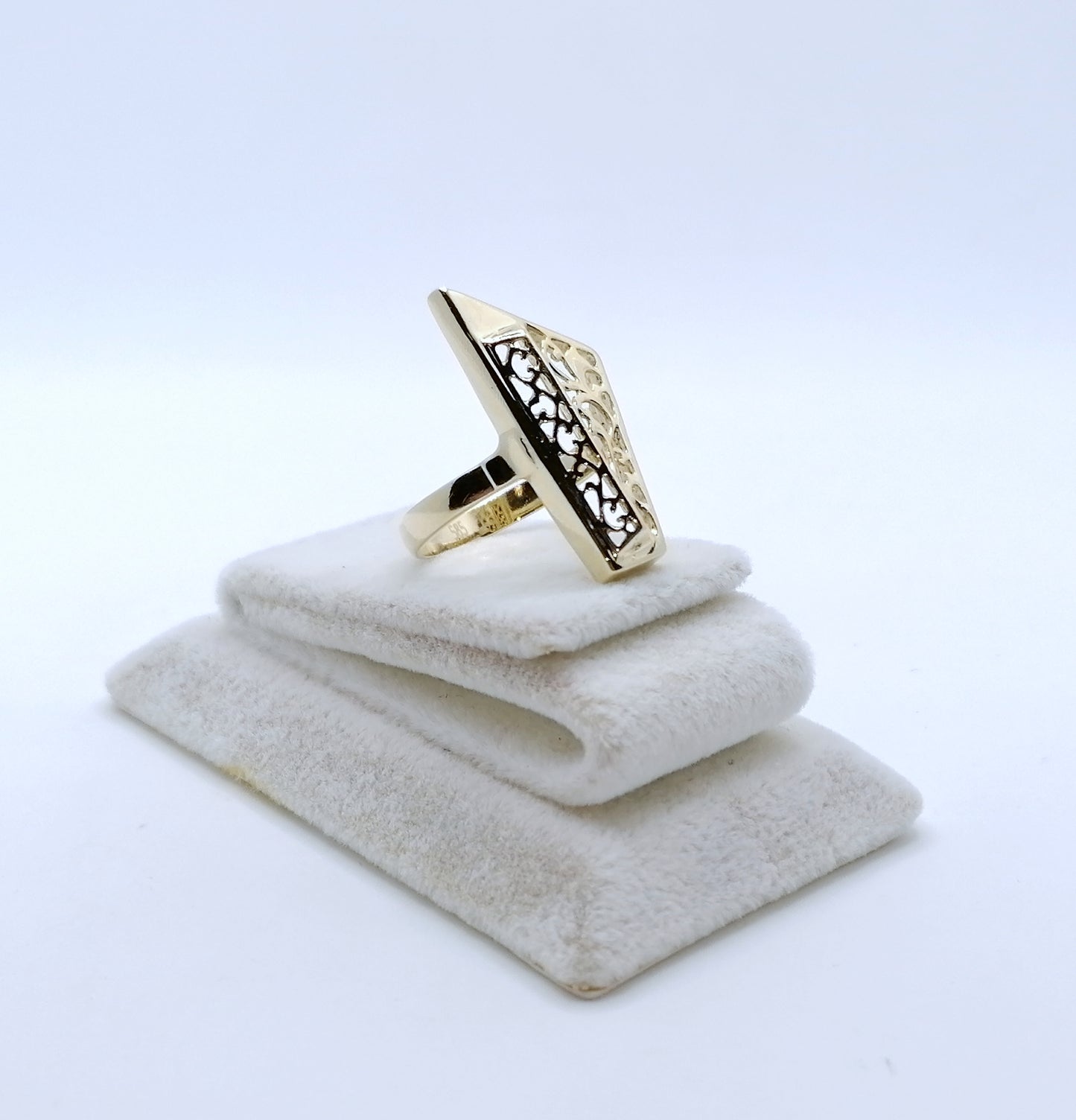 Ring Gold 585er prunkvoll Gr. 57