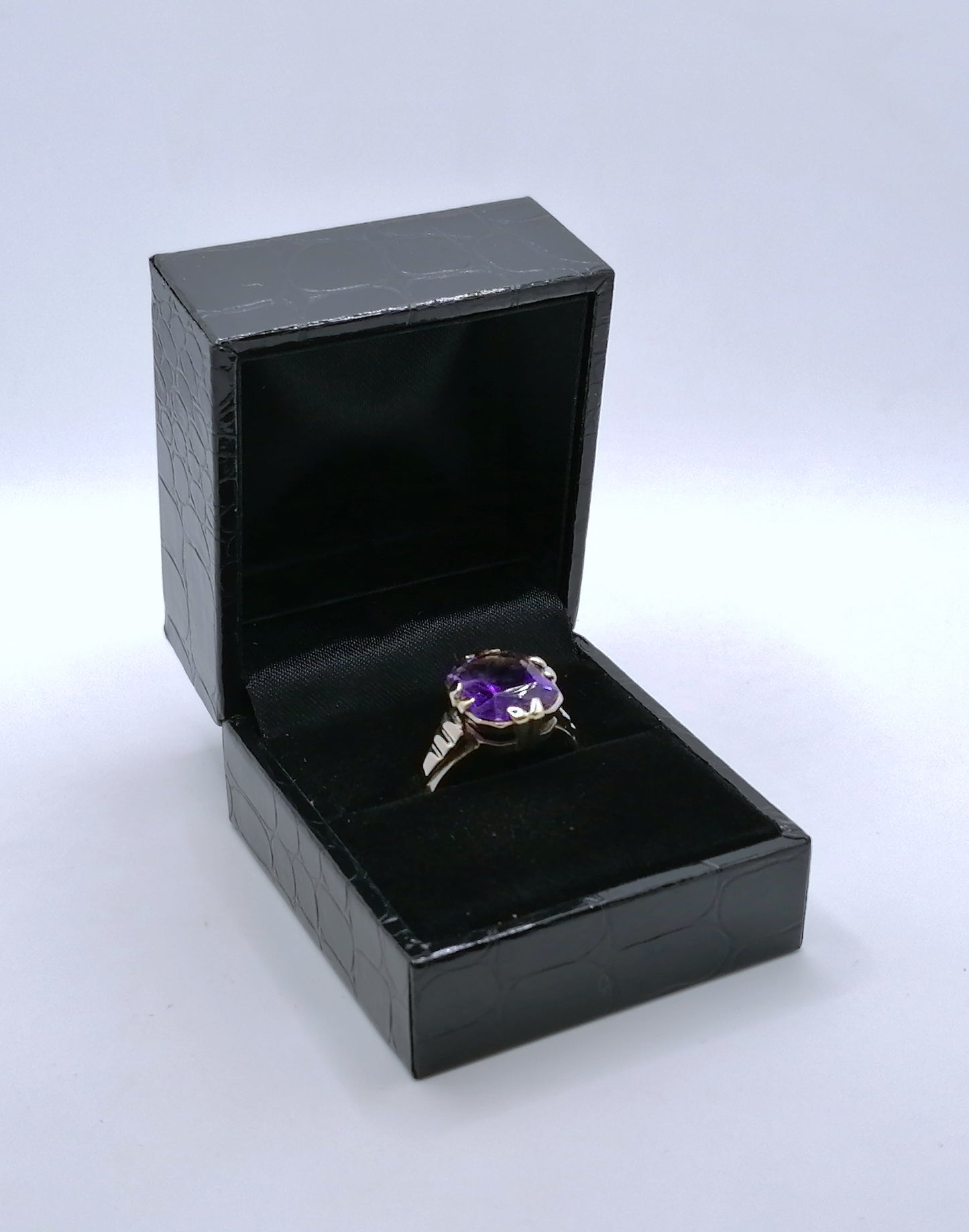 Ring Gold 585er mit Amethyst Gr. 60