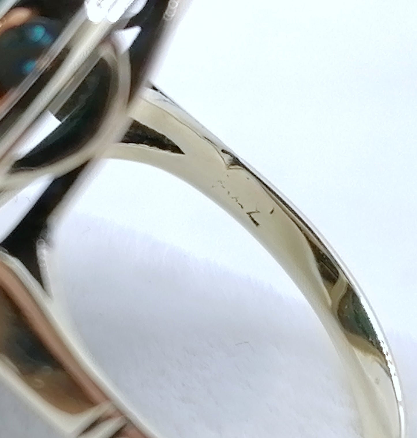 Vintage Ring Gold 333er mit Türkisstein