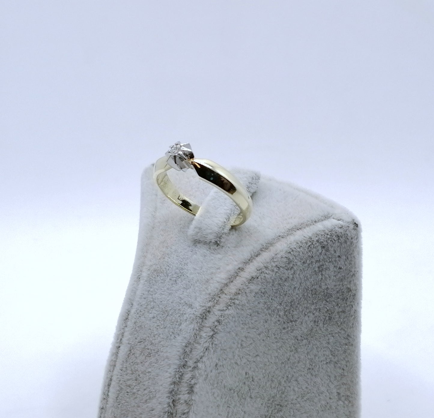 Ring Gold 585er Solitär Brillant