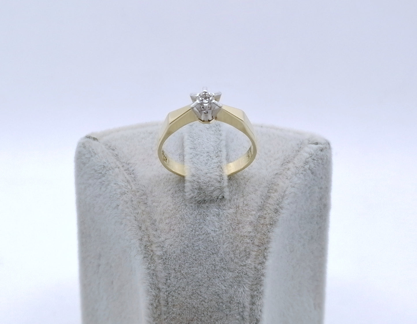 Ring Gold 585er Solitär Brillant