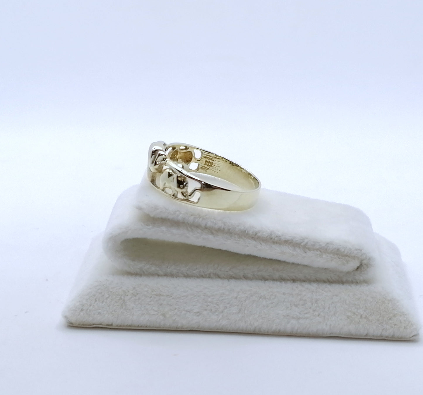 Elephanten Ring Gold 333er Gr. 59