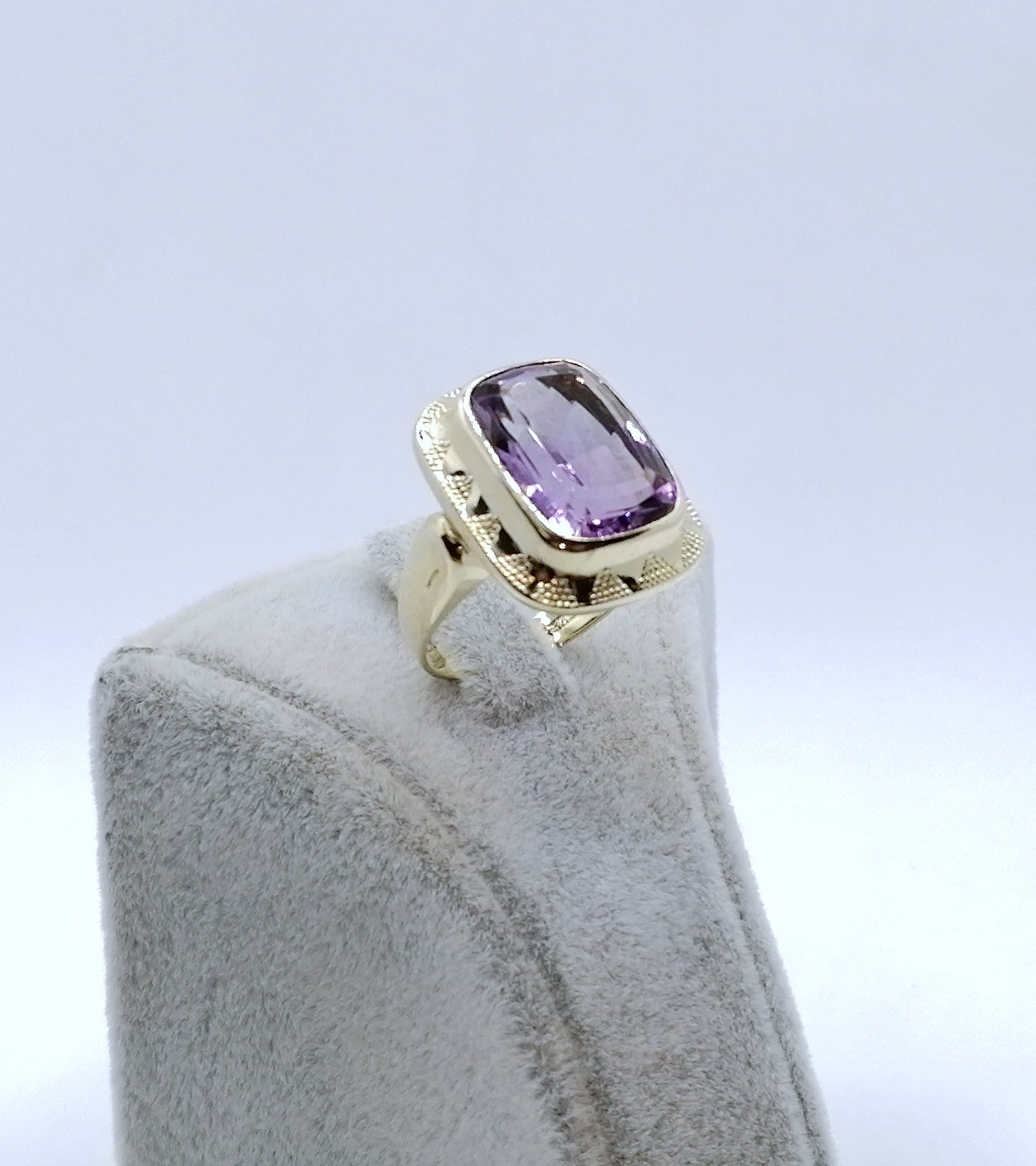 Ring Gold 333er mit Amethyst Gr. 57