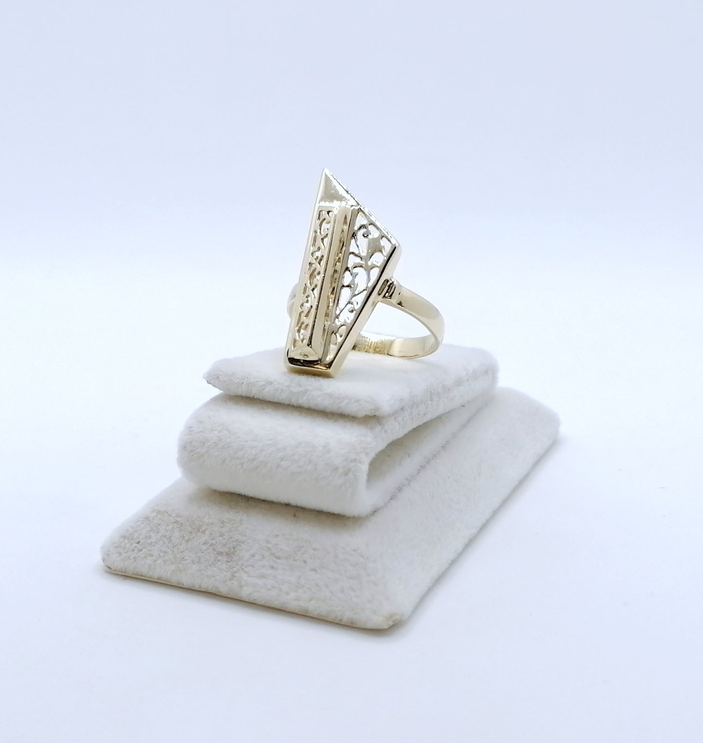 Ring Gold 585er prunkvoll Gr. 57