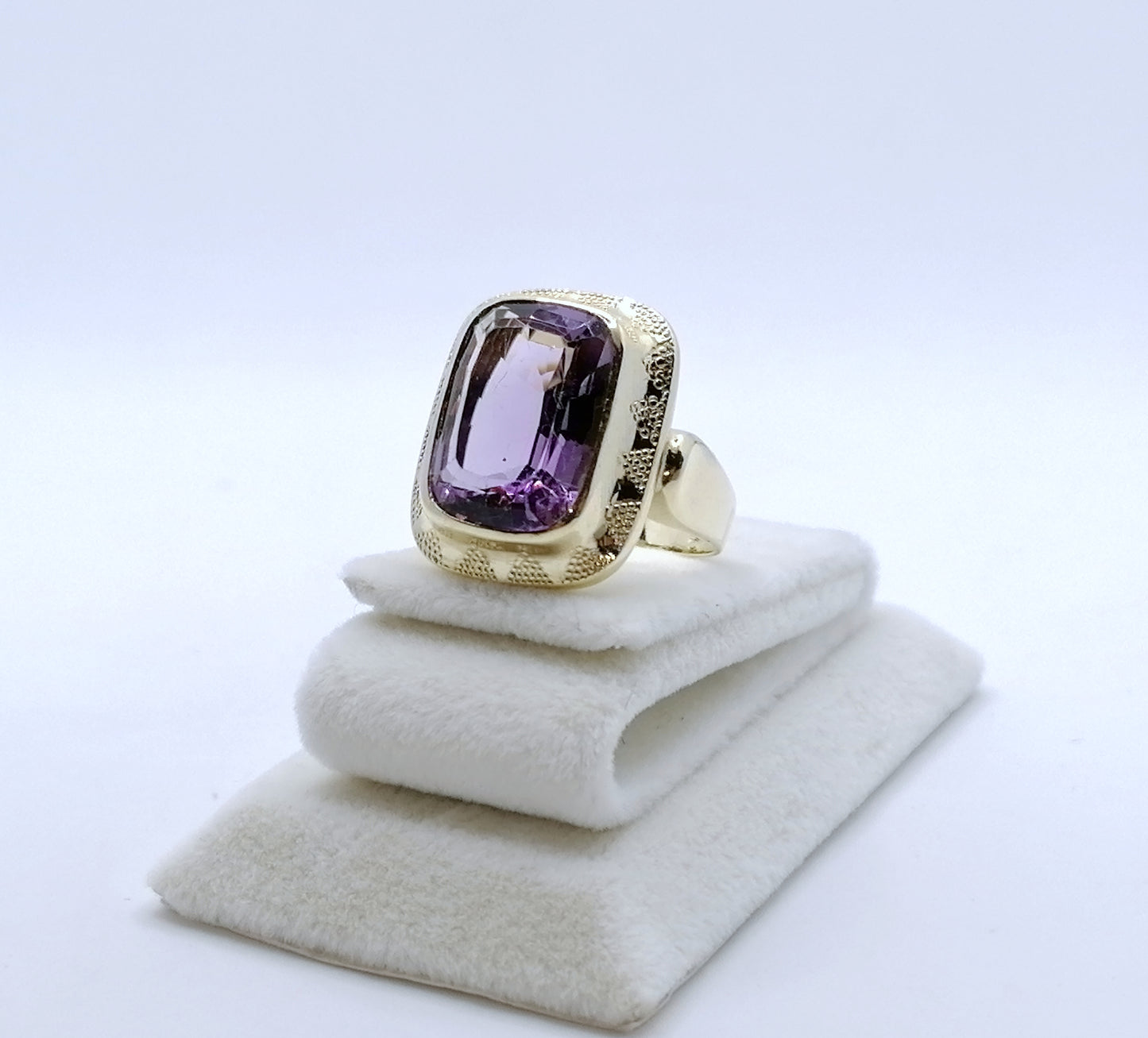 Ring Gold 333er mit Amethyst Gr. 57