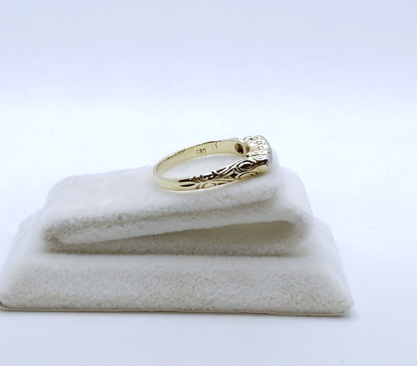Ring Gold 585er mit Brillanten Gr. 57