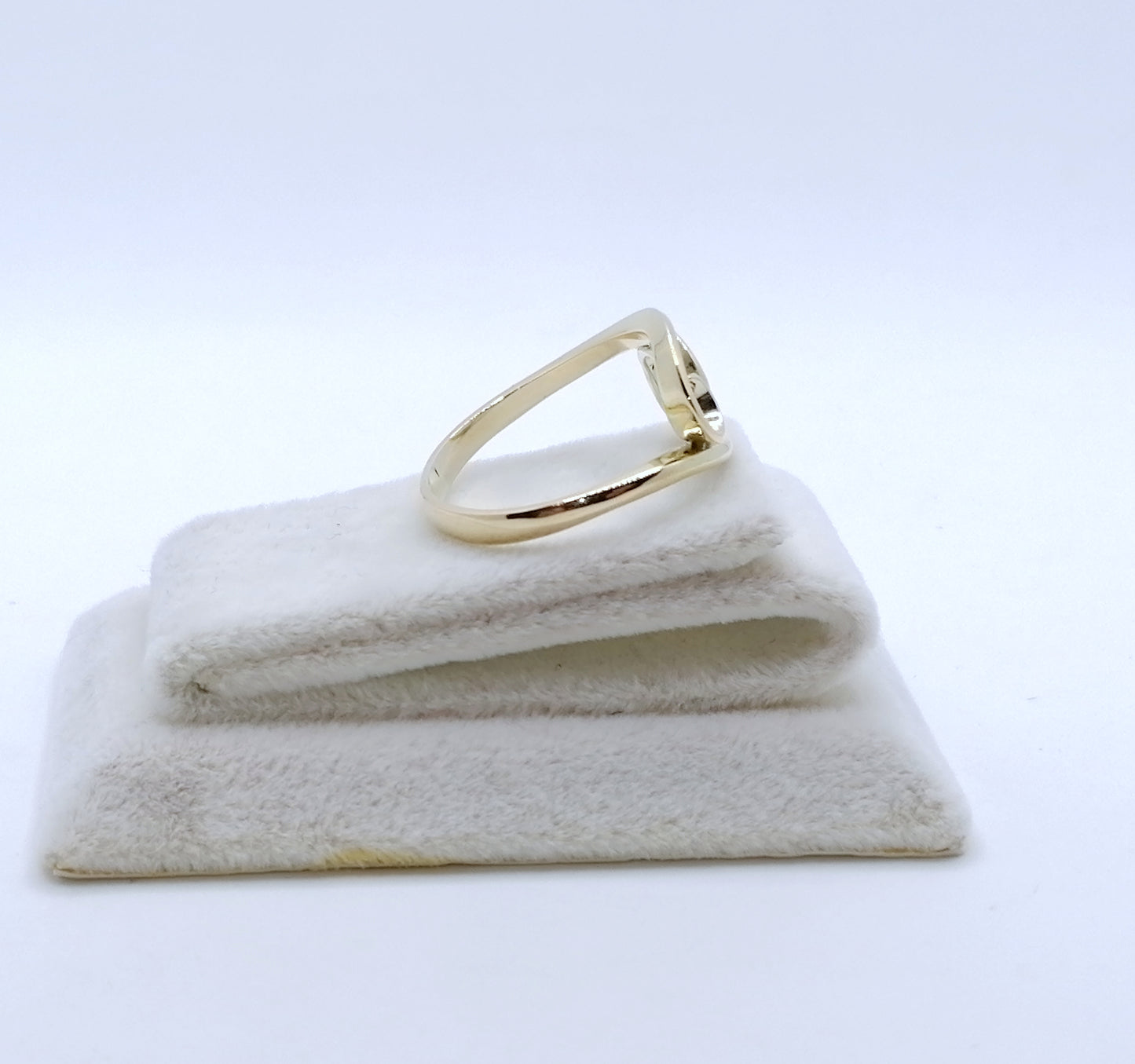 Ring Gold 585er Wellenring Gr. 57