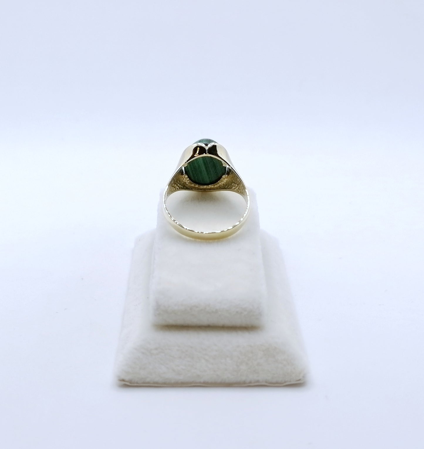 Ring Gold 333er mit Malachit
