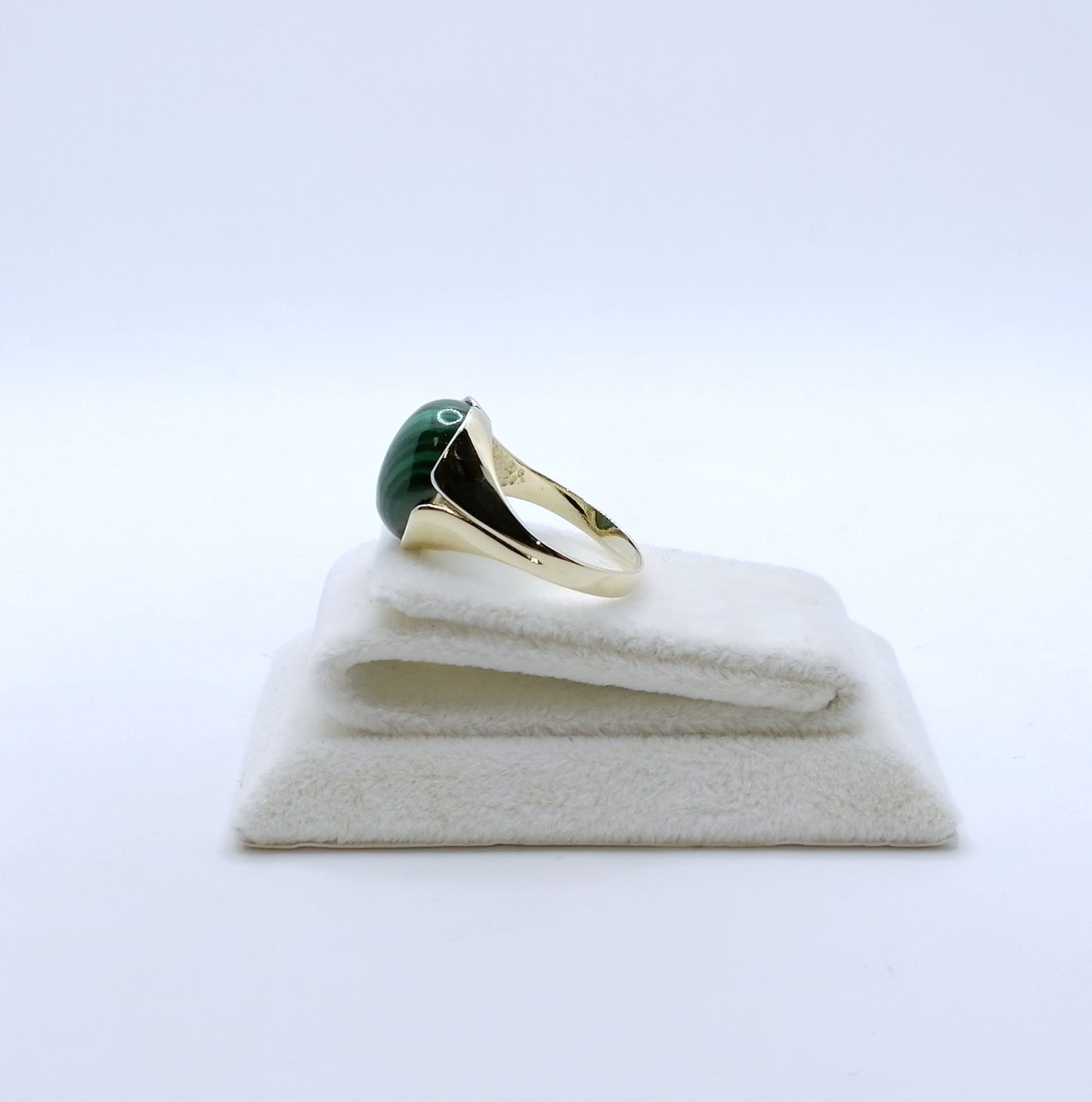Ring Gold 333er mit Malachit