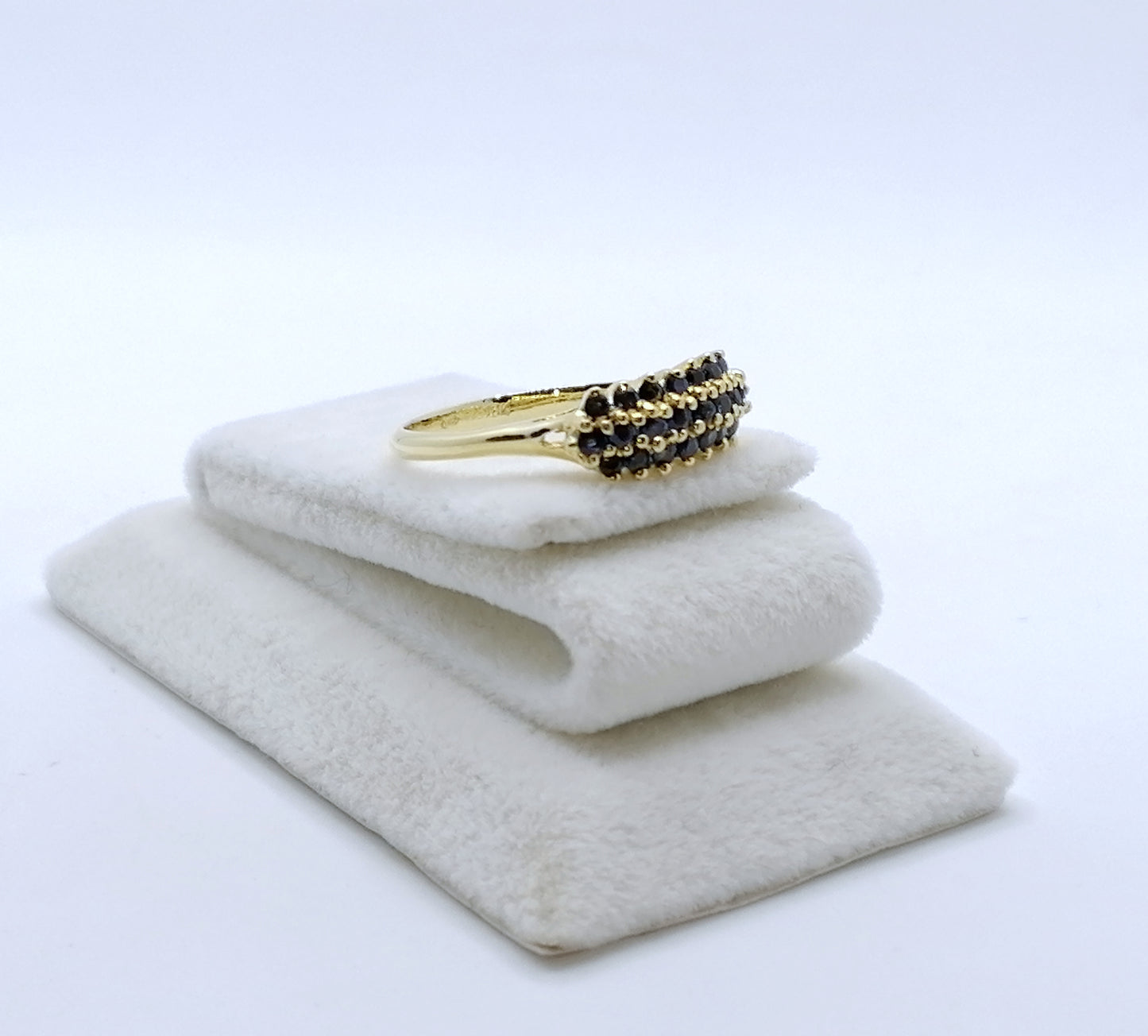 Ring Gold 750er mit Saphiren Gr. 58