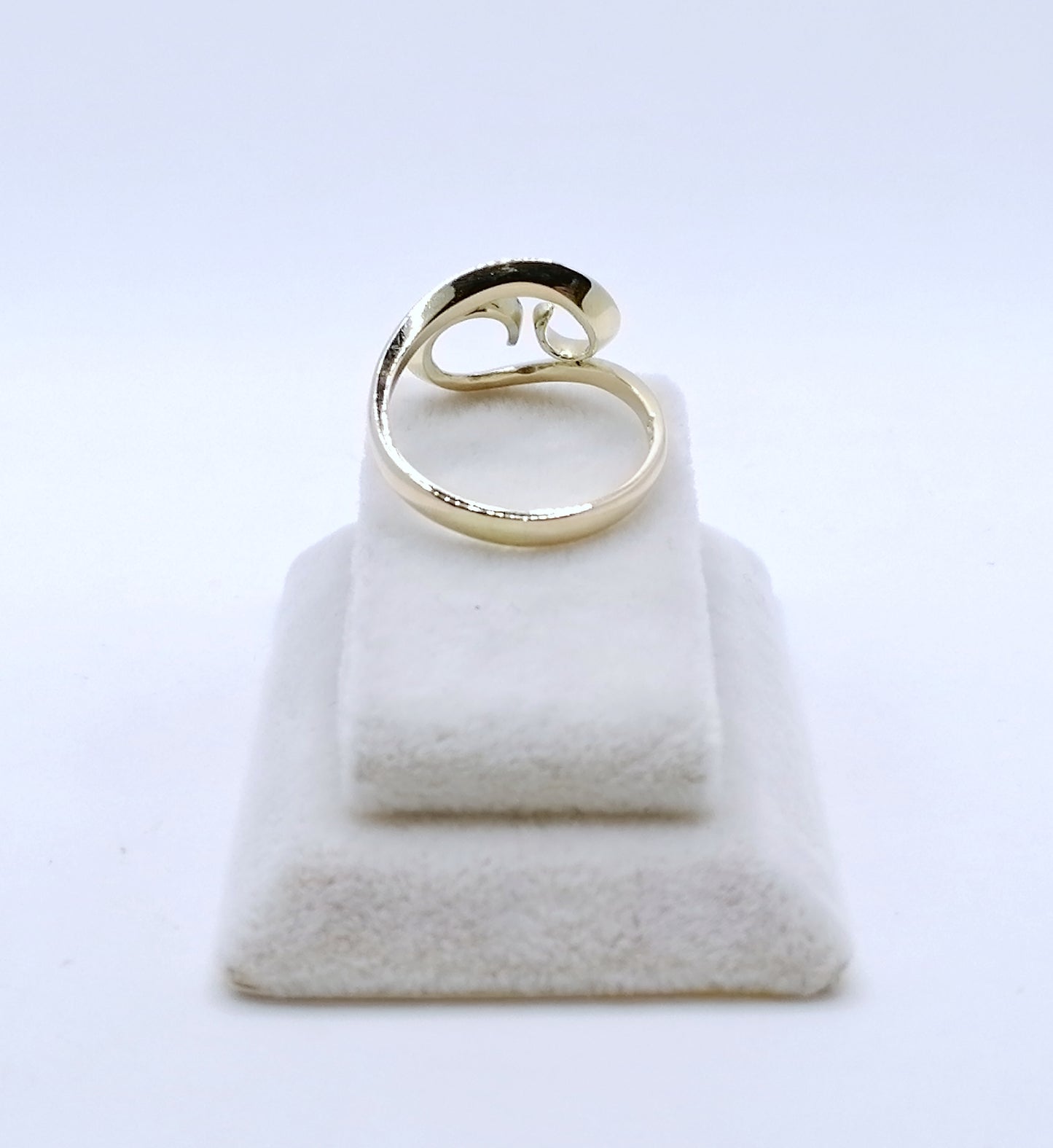 Ring Gold 585er Wellenring Gr. 57
