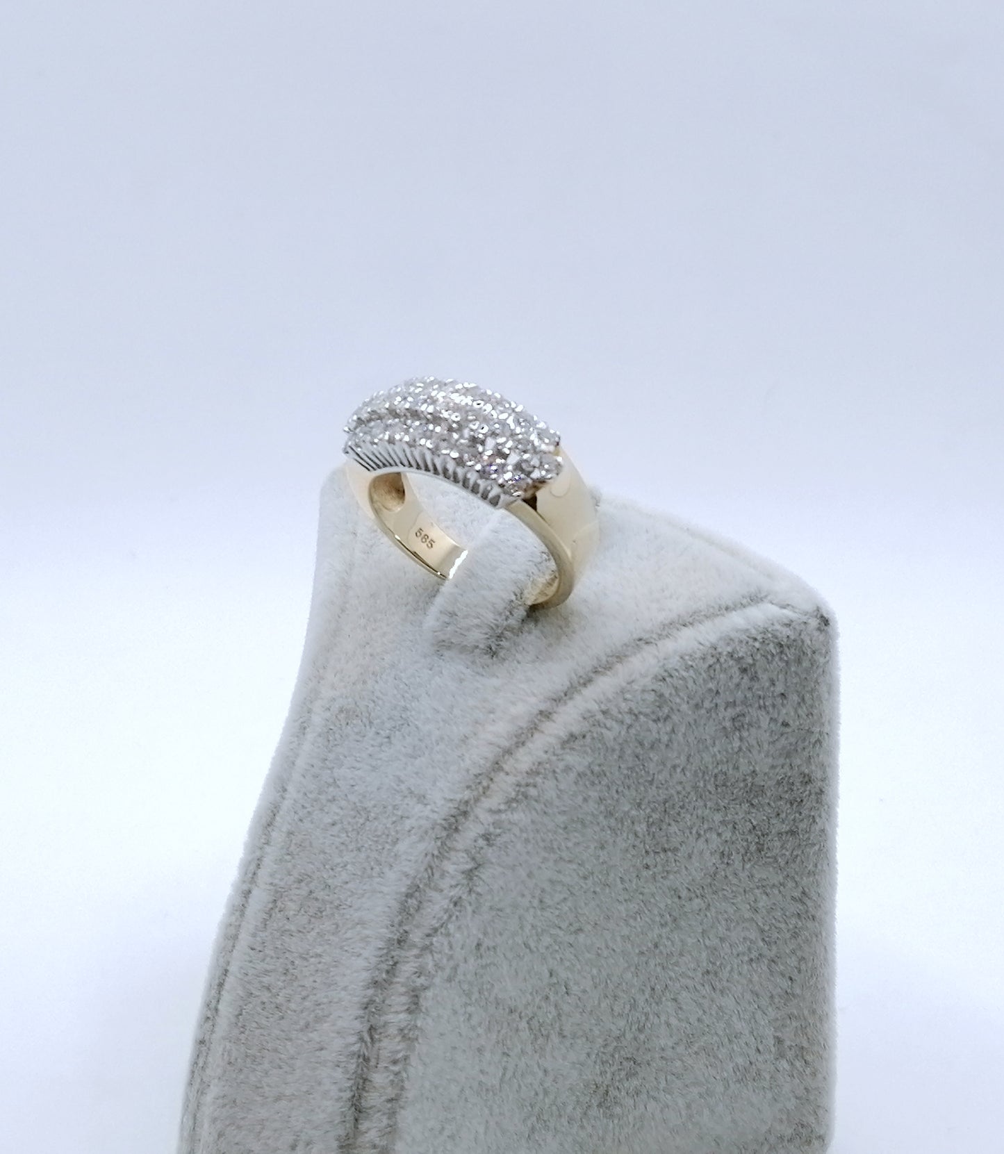 Ring Gold 585er mit Brillanten Gr. 57
