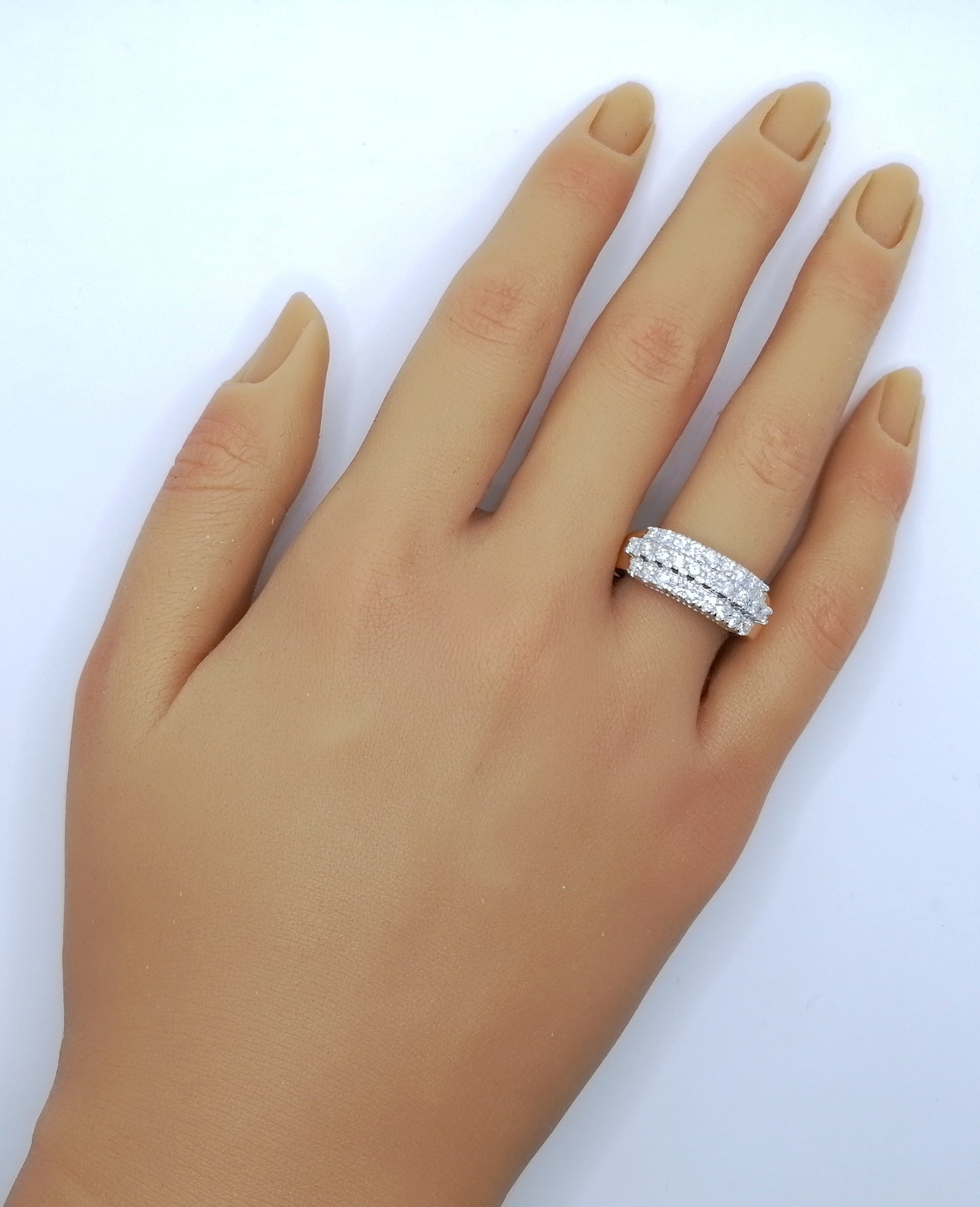 Ring Gold 585er mit Brillanten Gr. 57