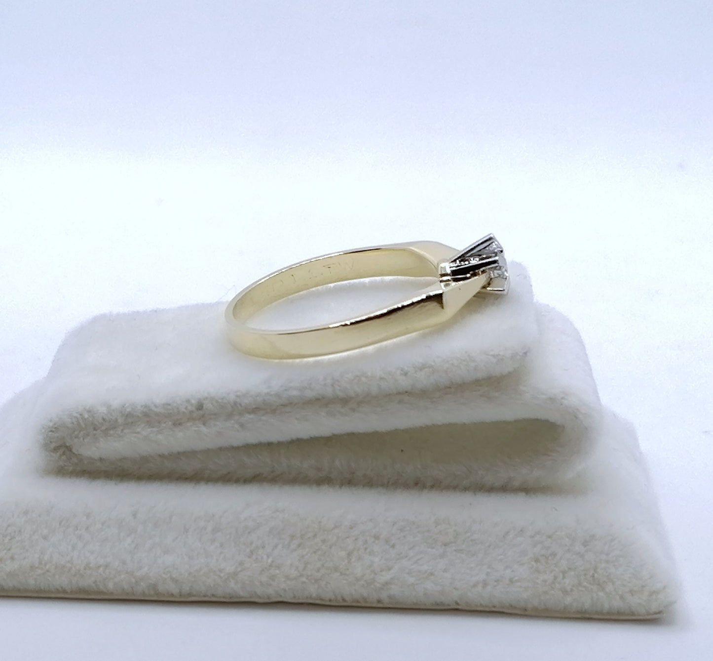 Ring Gold 585er Solitär Brillant