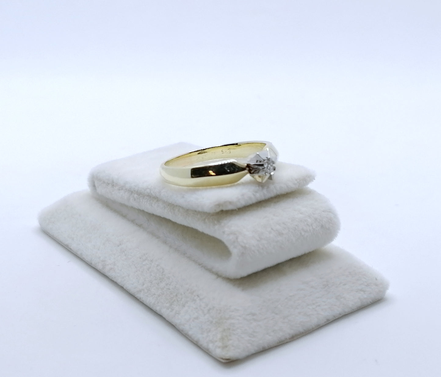 Ring Gold 585er Solitär Brillant